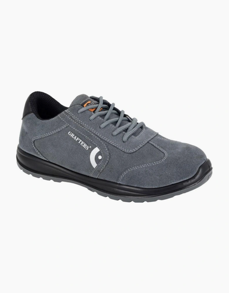 Grafters Grafter Force Unisex Safety Trainers Grey