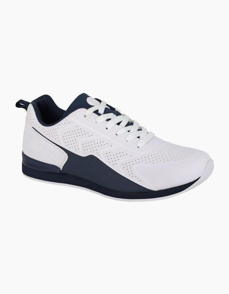 Dek Plant Mens Bowling Shoes White / Navy