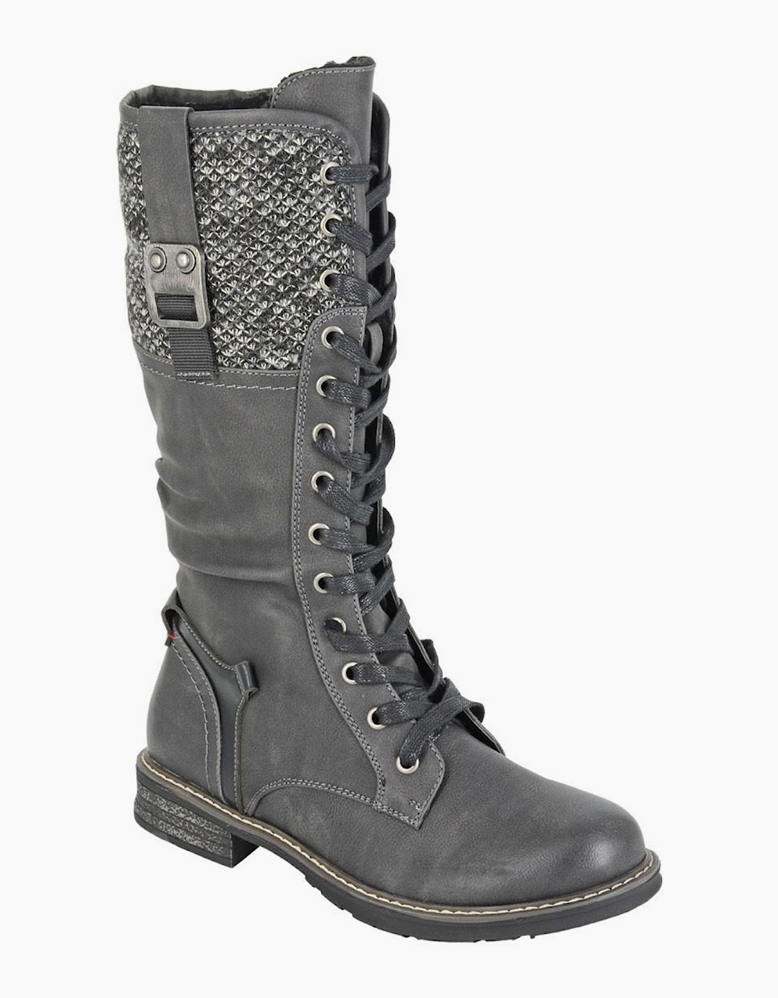 Cipriata Gabriela Memory Foam Womens Boots Grey / Black