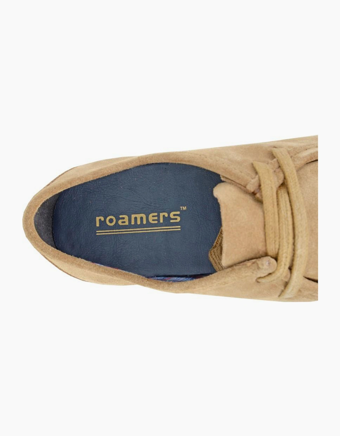 Roamers Trapper Leather Mens Loafer Shoes Tan