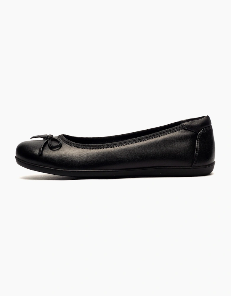 Cipriata Eria Ballerina Womens Leather Shoes Black