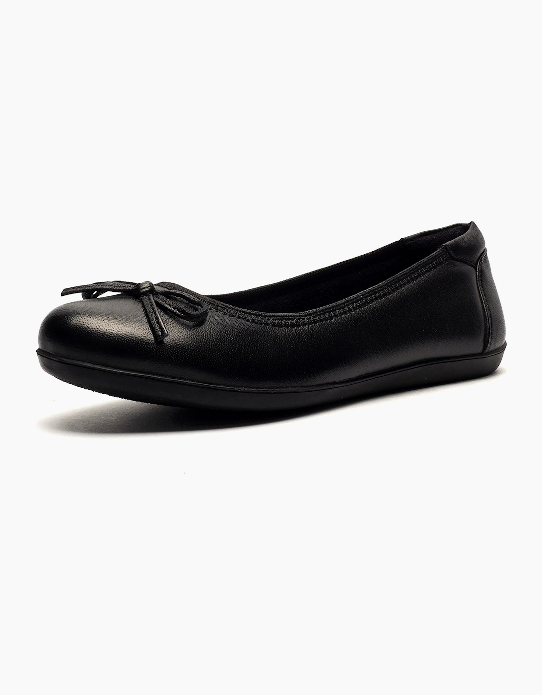 Cipriata Eria Ballerina Womens Leather Shoes Black