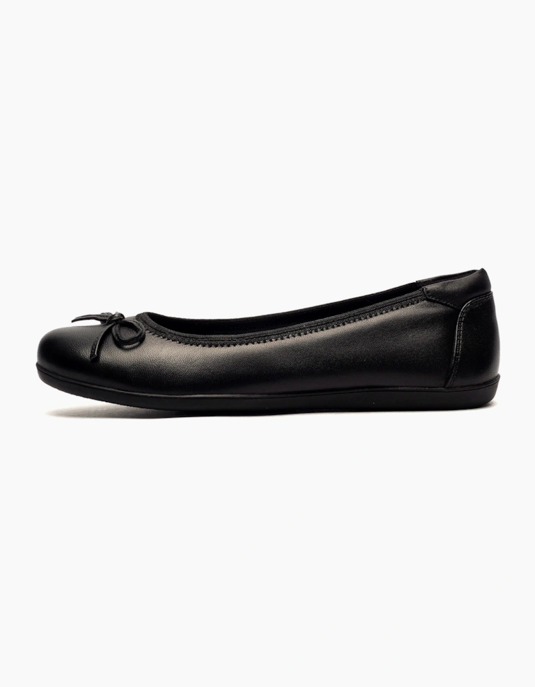 Cipriata Eria Ballerina Womens Leather Shoes Black