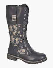 Black/Floral