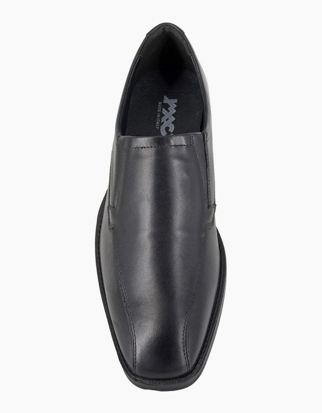 Imac Jonty Leather Mens Shoes Black
