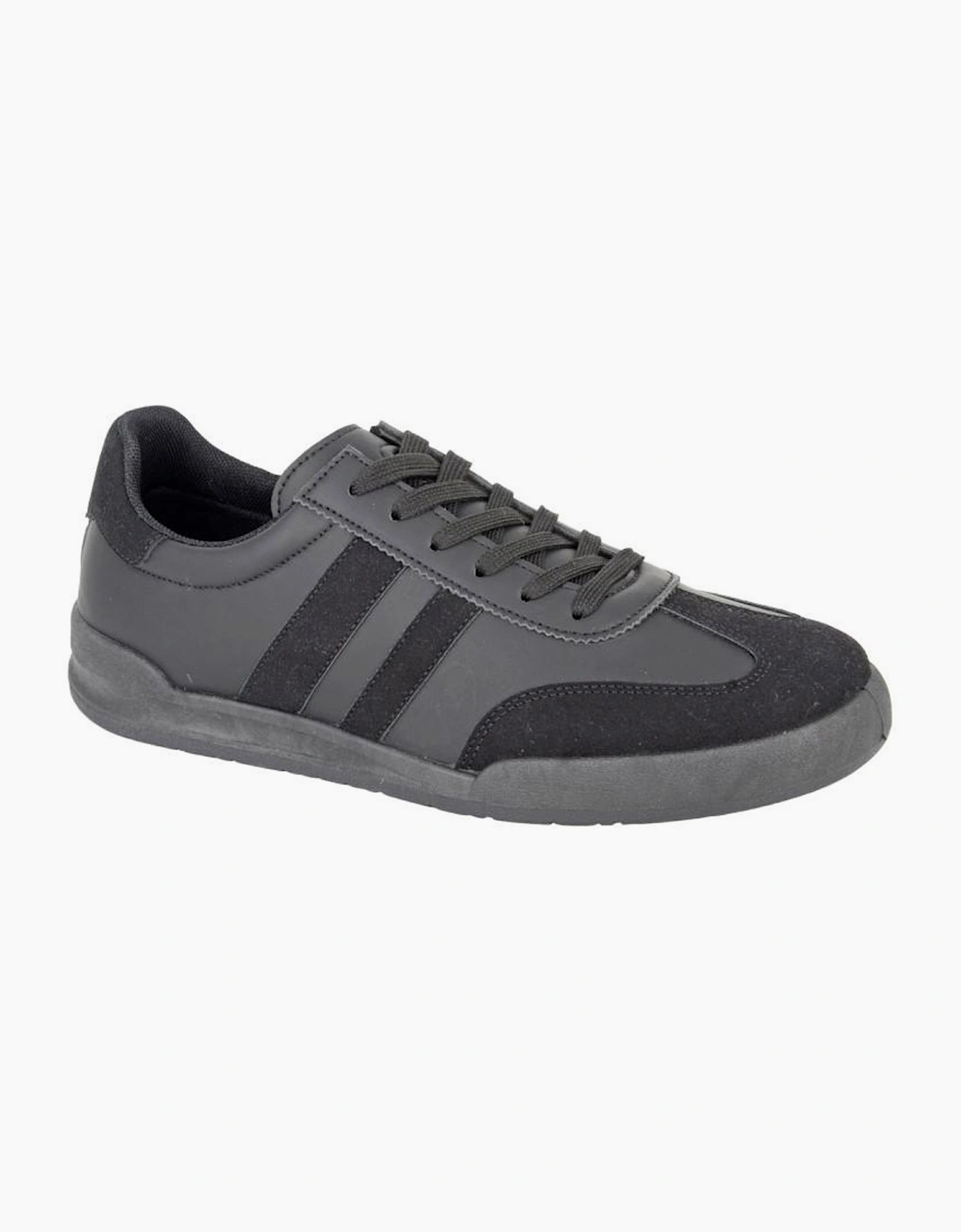 Dek Kite Retro Mens Trainers All Black