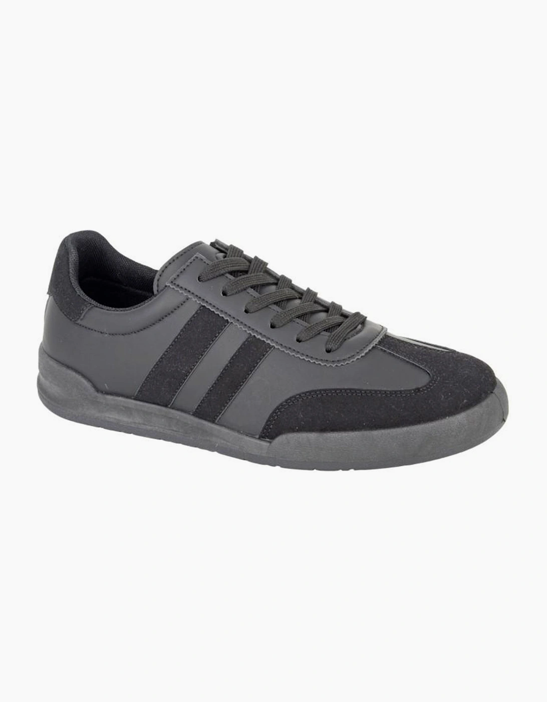 Dek Kite Retro Mens Trainers All Black