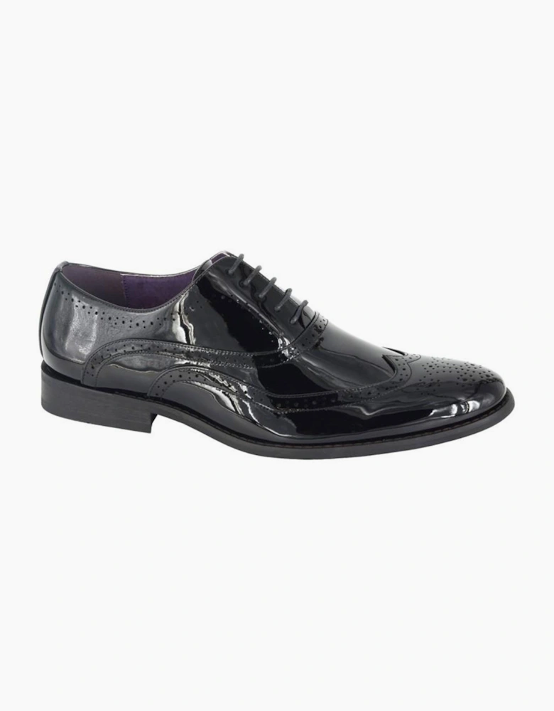 Goor Henley Mens Brogue Shoes Black