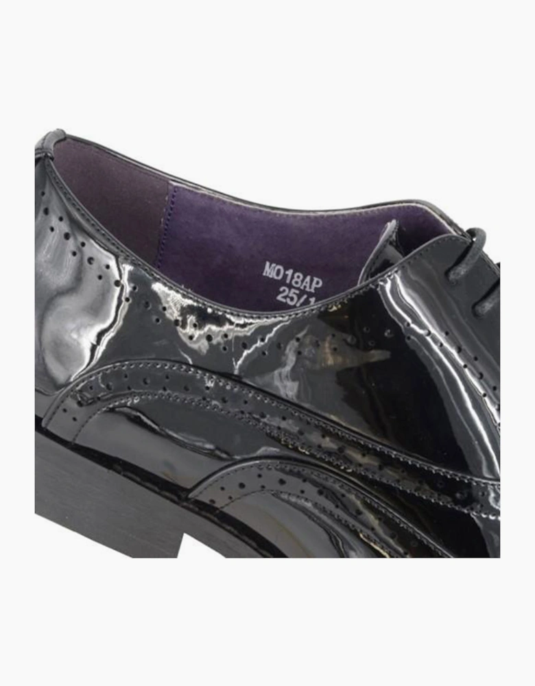 Goor Henley Mens Brogue Shoes Black
