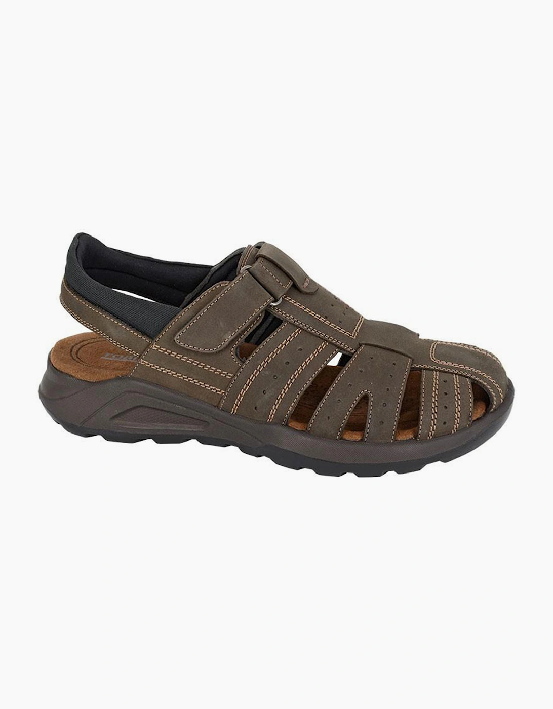 Roamers Magnum Mens Sandals Brown