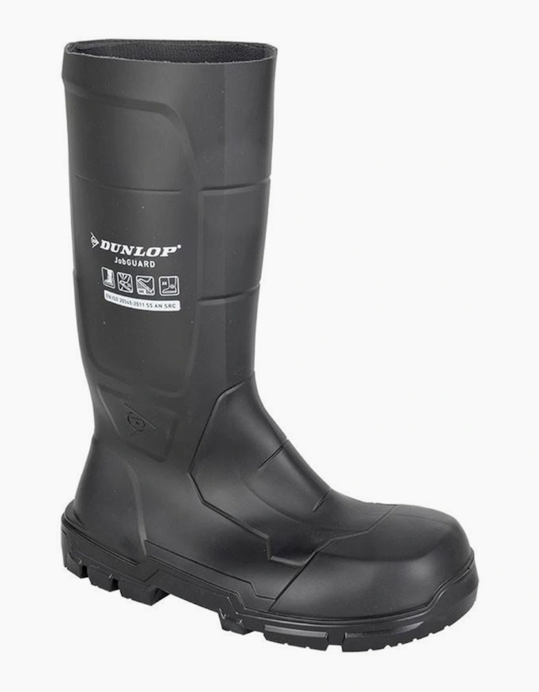 Dunlop Donwell Safety Agricultural Mens Wellington Boots Black