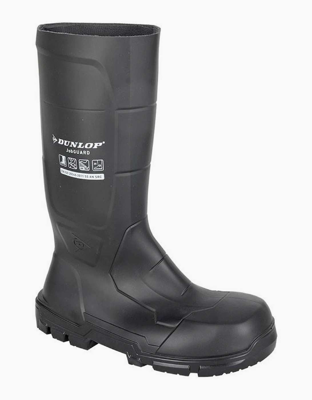 Dunlop Donwell Safety Agricultural Mens Wellington Boots Black