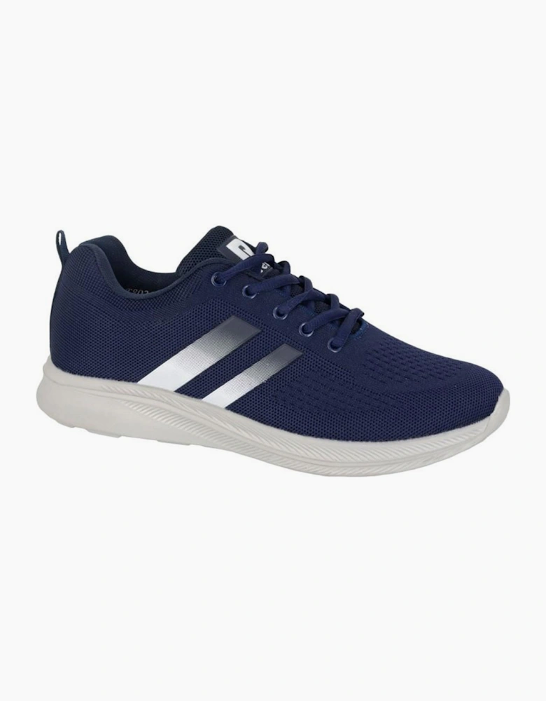 Dek Planet Mens Trainers Navy Blue