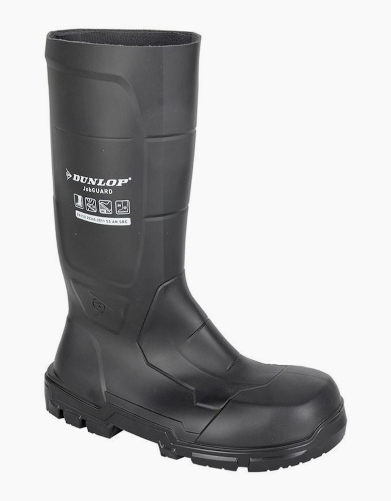 Dunlop Donwell Safety Agricultural Mens Wellington Boots Black