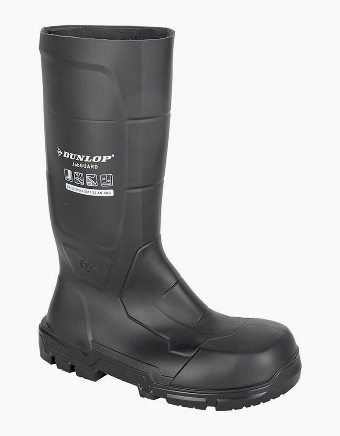 Dunlop Donwell Safety Agricultural Mens Wellington Boots Black