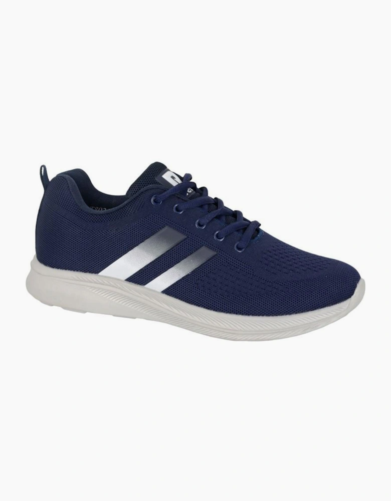 Dek Planet Mens Trainers Navy Blue