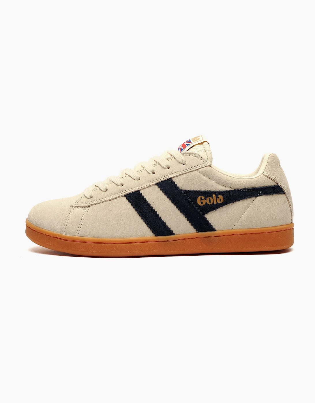 Gola Classics Equipe Suede Mens Trainers Off White / Vintage / Blue