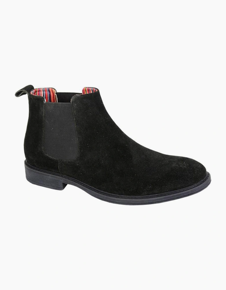 Roamers Ashford Mens Leather Boots Black