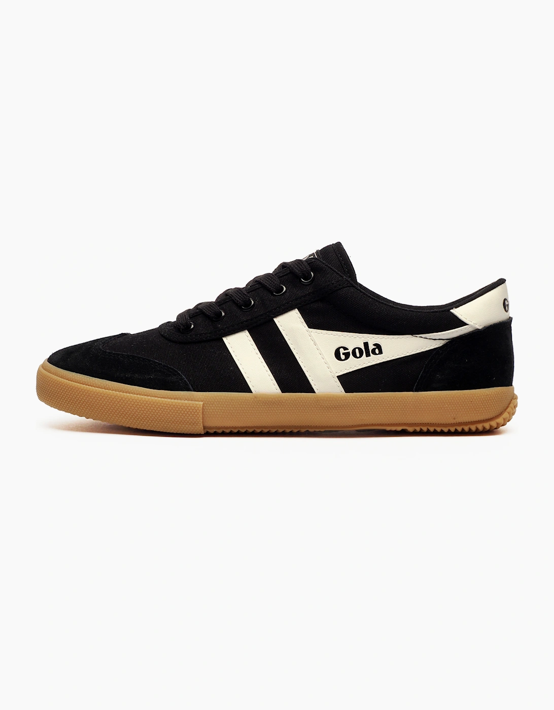 Gola Classics Badminton Mens Plimsoll Trainers Black / White