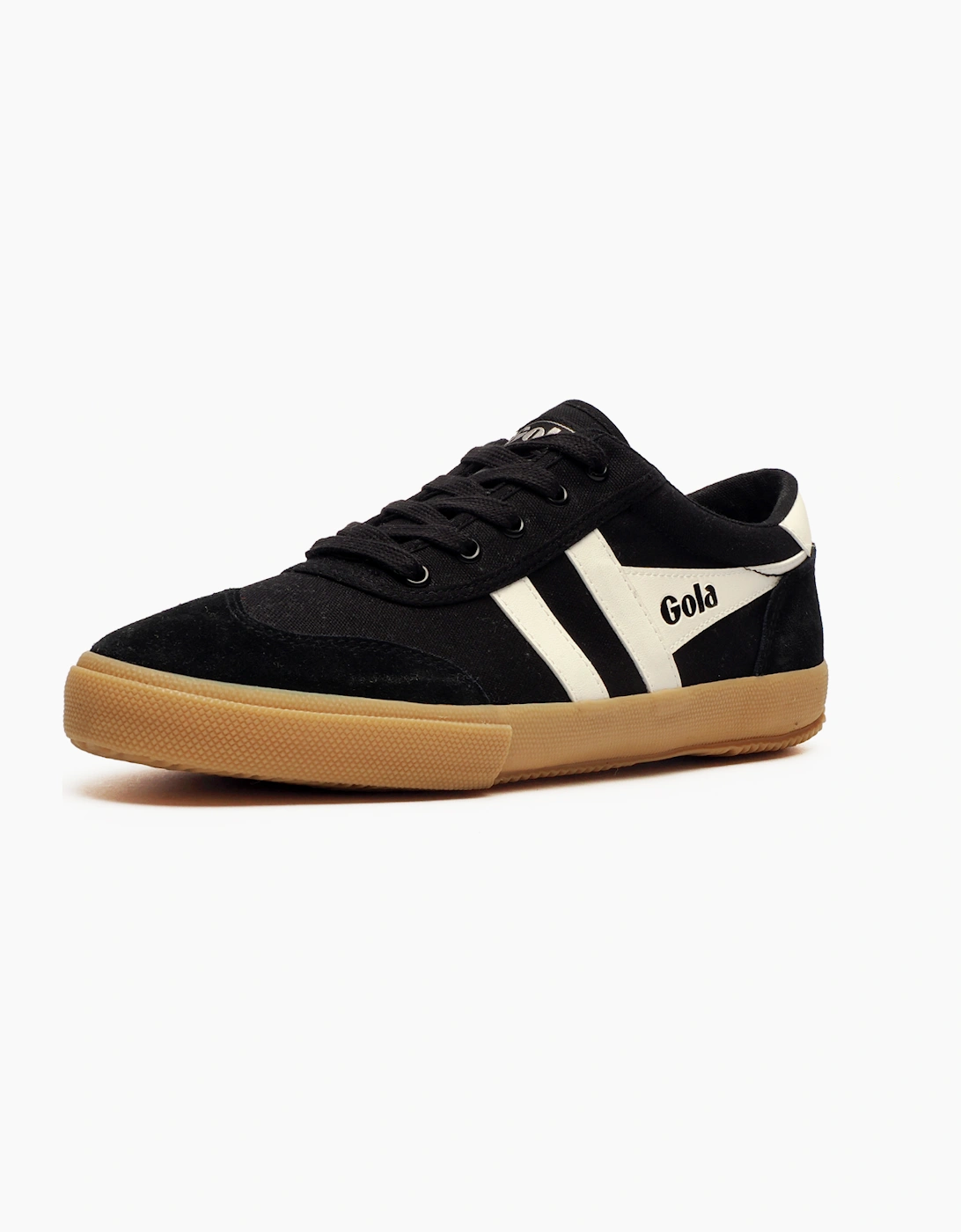 Gola Classics Badminton Mens Plimsoll Trainers Black / White