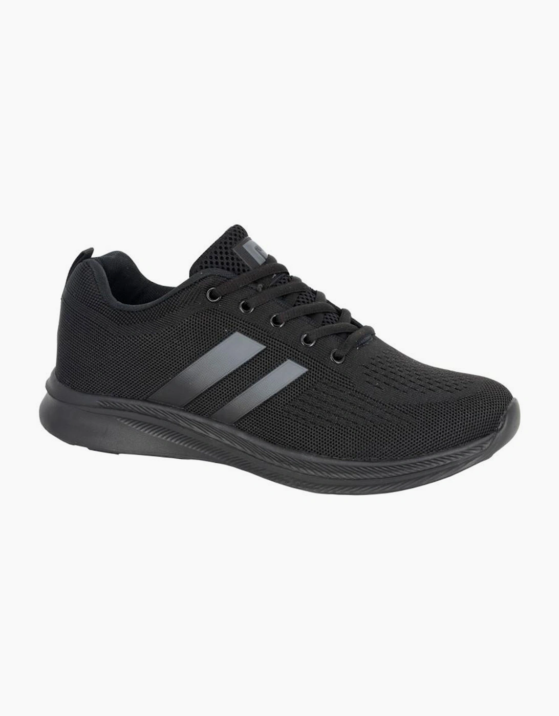 Dek Planet Mens Trainers Black