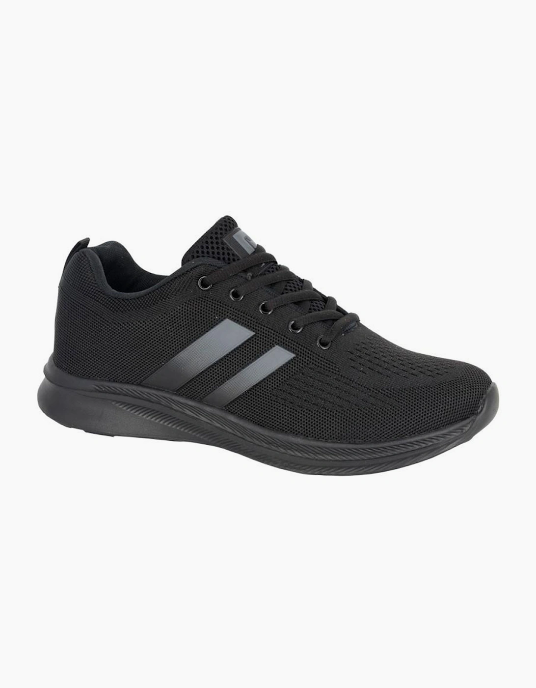 Dek Planet Mens Trainers Black