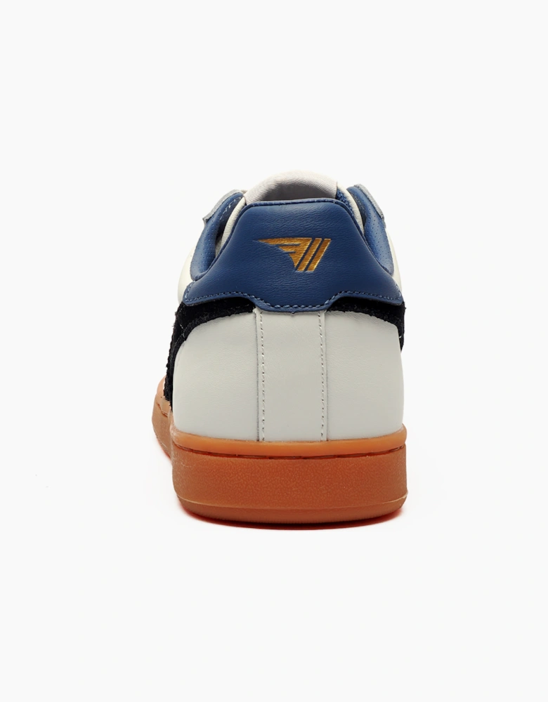 Gola Classics Equipe II Leather Mens Trainers White / Black / Moonlight