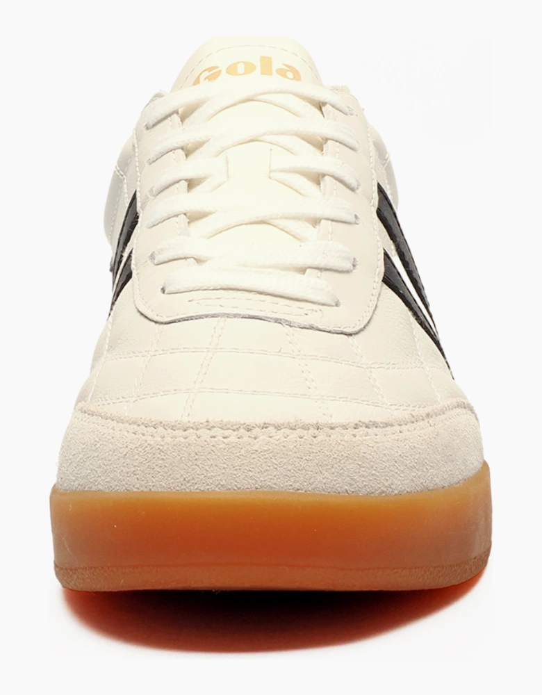 Gola Classics Stadia Leather Mens Trainers White / Black / Marine Blue