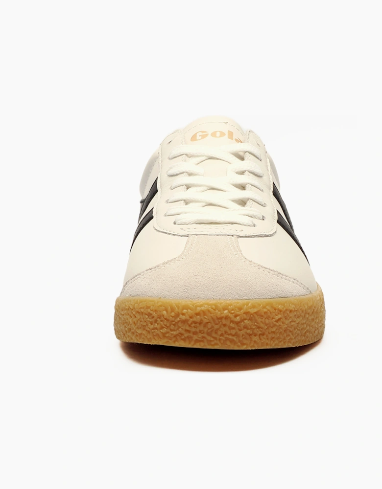 Gola Classics Medallist Leather Mens Trainers White / Black / Green