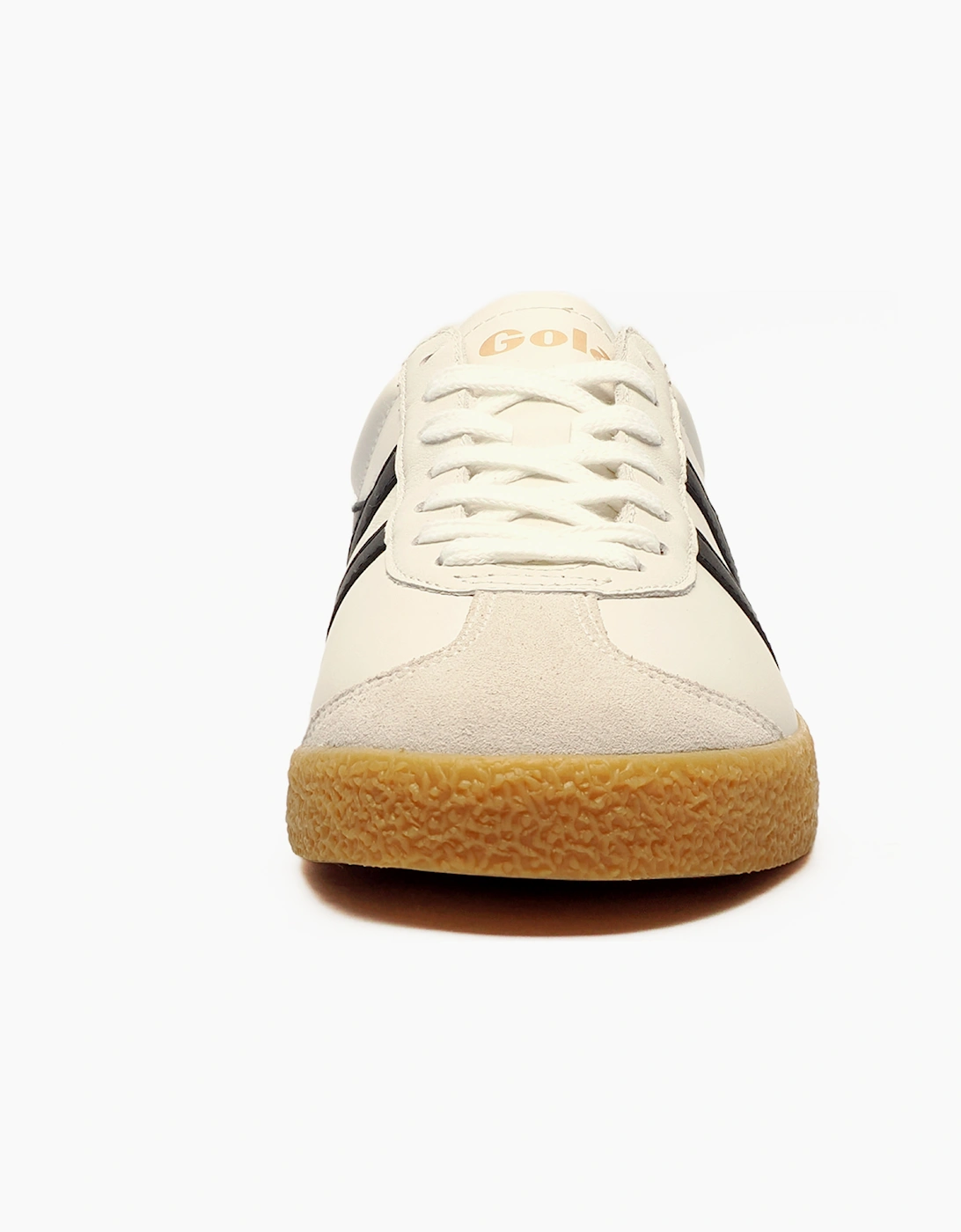 Gola Classics Medallist Leather Mens Trainers White / Black / Green