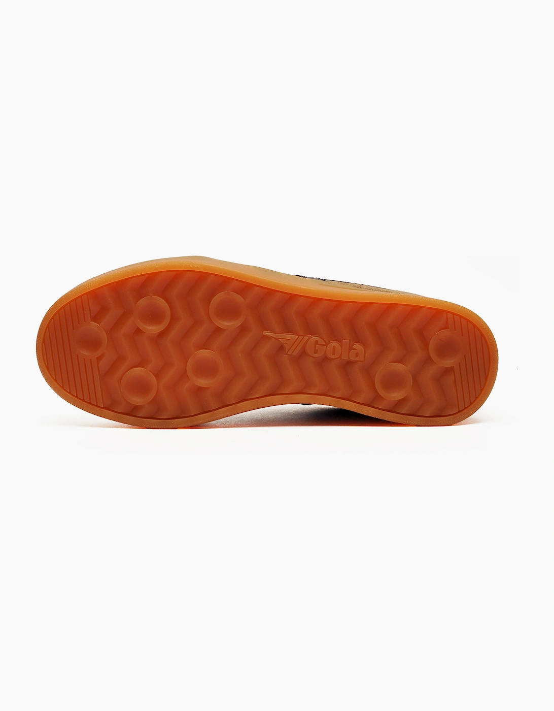Gola Classics Cyclone Suede Mens Trainers Tobacco / Black / Rust