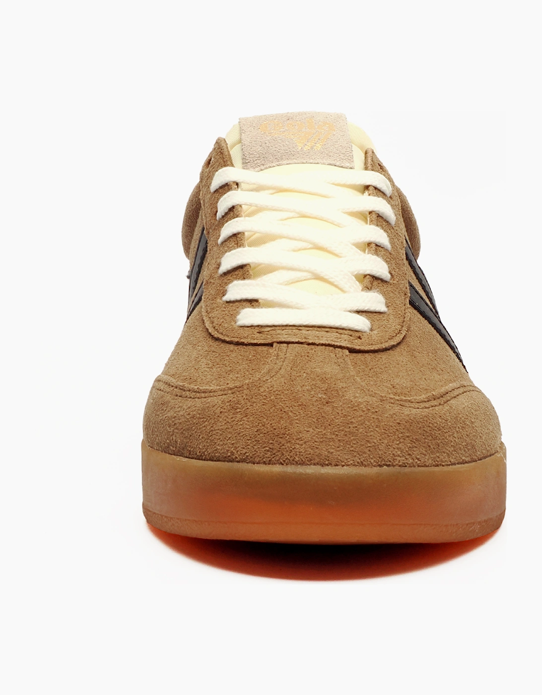 Gola Classics Cyclone Suede Mens Trainers Tobacco / Black / Rust