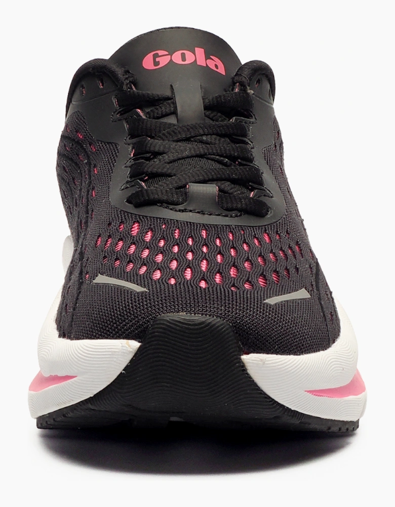 Gola Alzir Speed MotionFoam Womens Running Shoes Black / Hot Pink