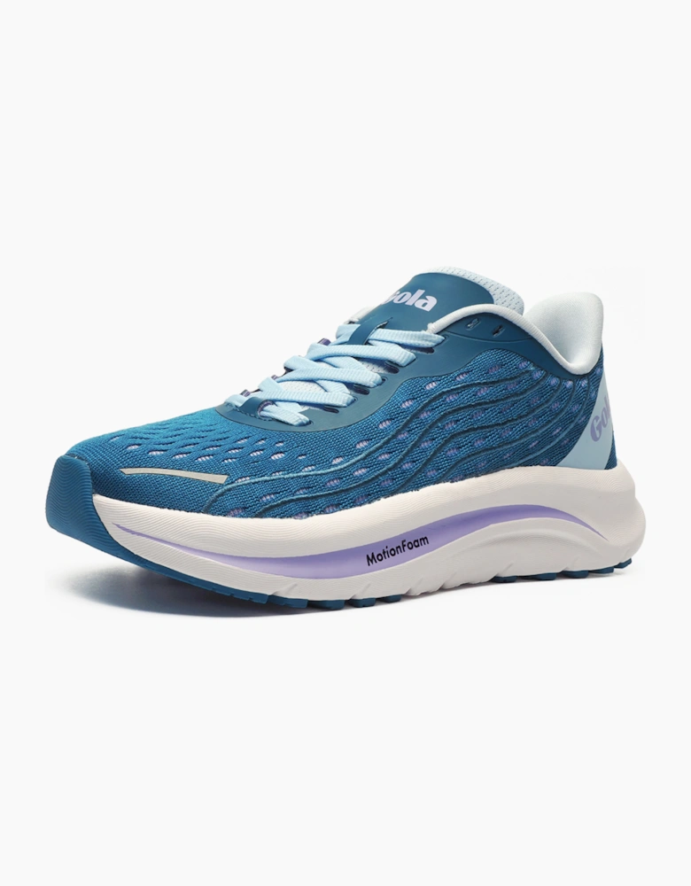 Gola Alzir Speed MotionFoam Womens Running Shoes Marine Blue / Ulsta Blue Violet