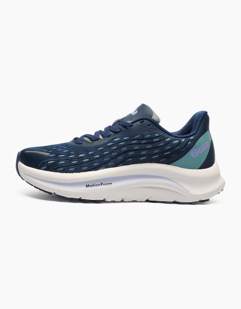 Gola Alzir Speed MotionFoam Womens Running Shoes Navy / Teal / Lilac