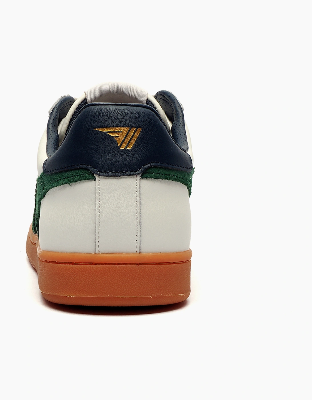 Gola Classics Equipe II Leather Mens Trainers White / Green / Navy