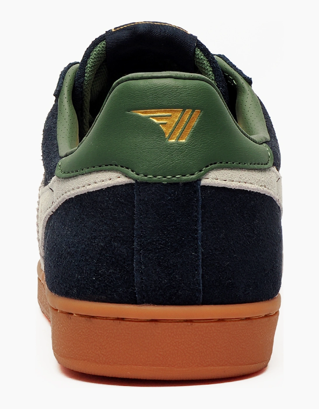 Gola Classics Equipe II Suede Mens Trainers Navy / Smoke / Green