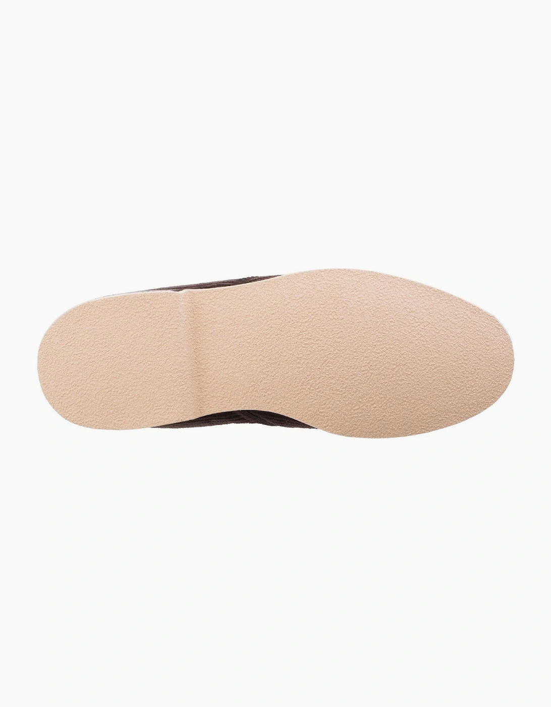 GBS Twin Gusset Mens Slippers Brown