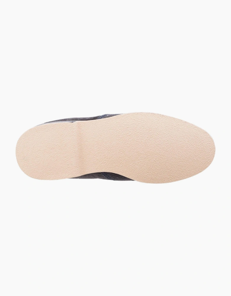 GBS Twin Gusset Mens Slippers Grey