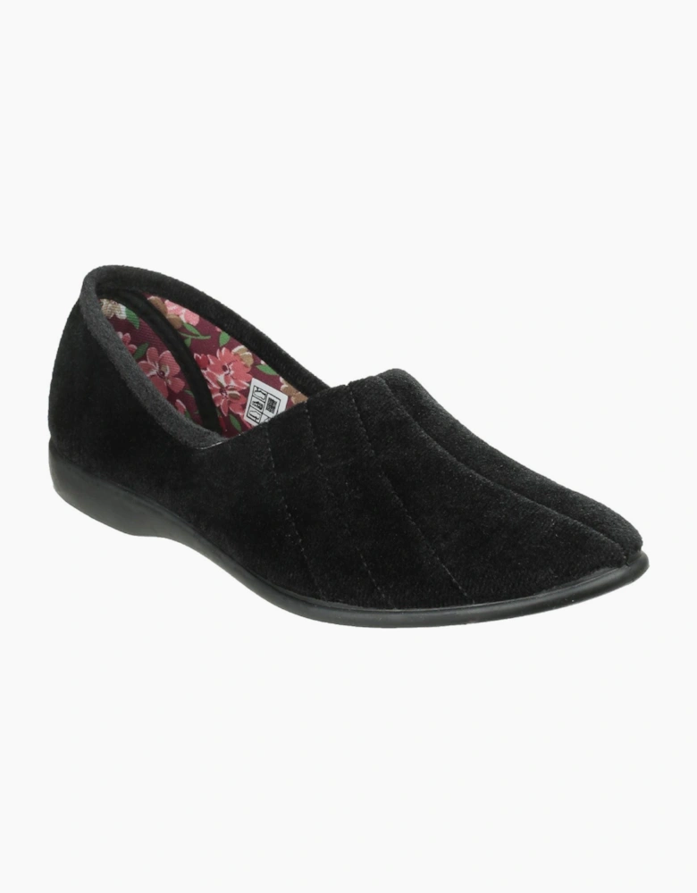 GBS Audrey Womens Slippers Black