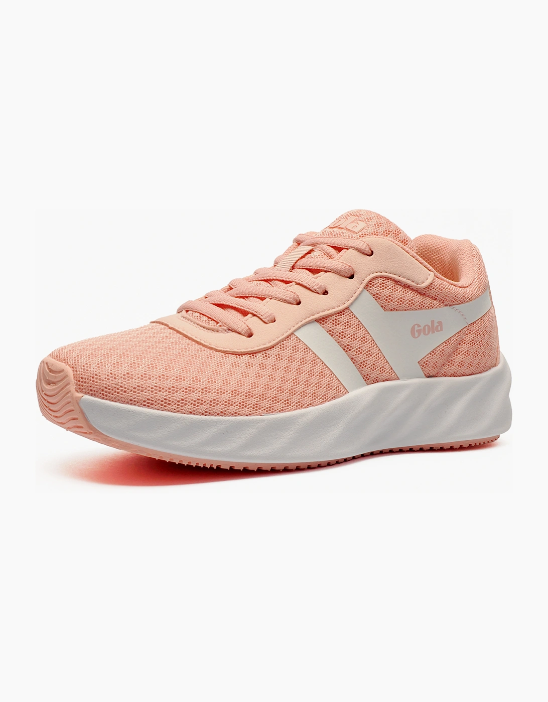 Gola Draken Womens Running Shoes Pearl Pink / White