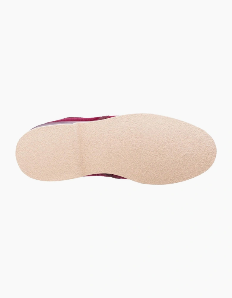 GBS Twin Gusset Mens Slippers Wine