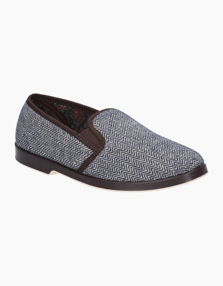 GBS Stafford Mens Slippers Brown