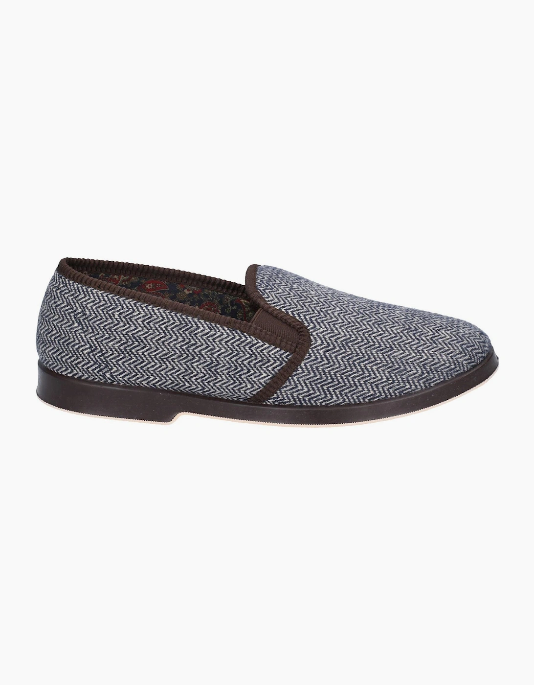 GBS Stafford Mens Slippers Brown