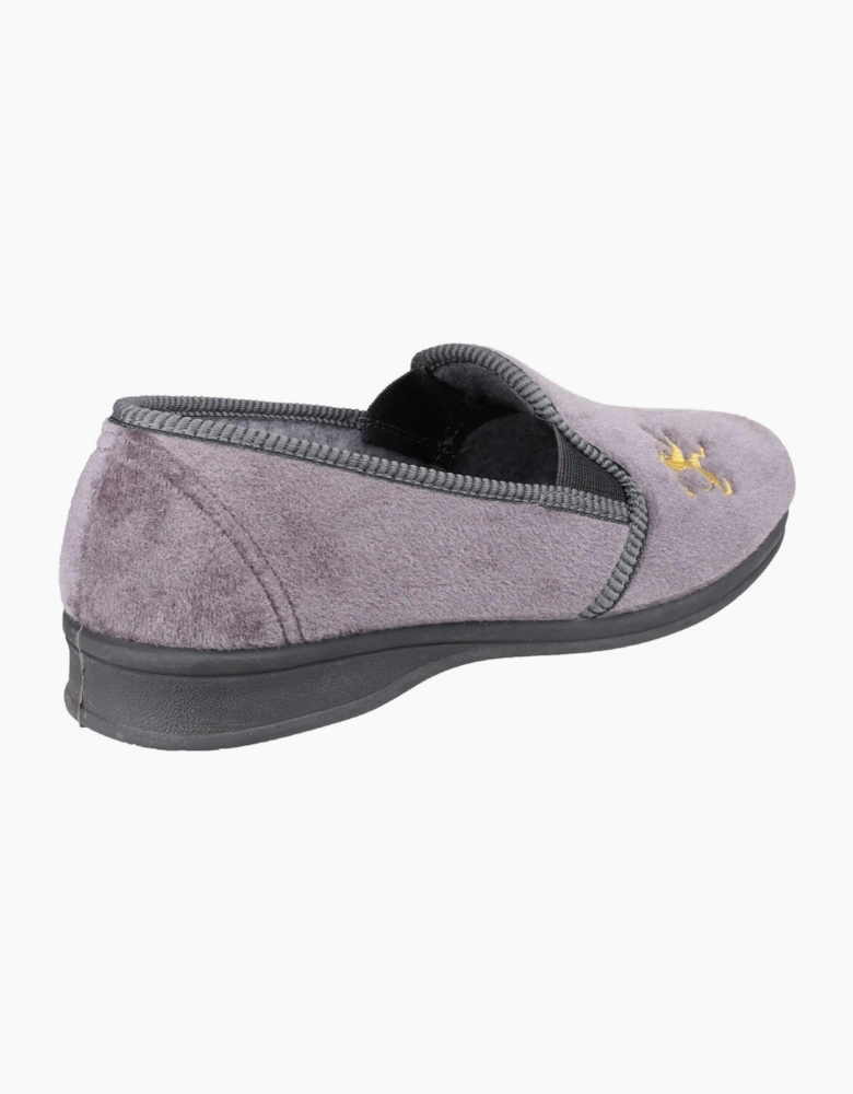 Mirak Warminster Slipper Mens Grey