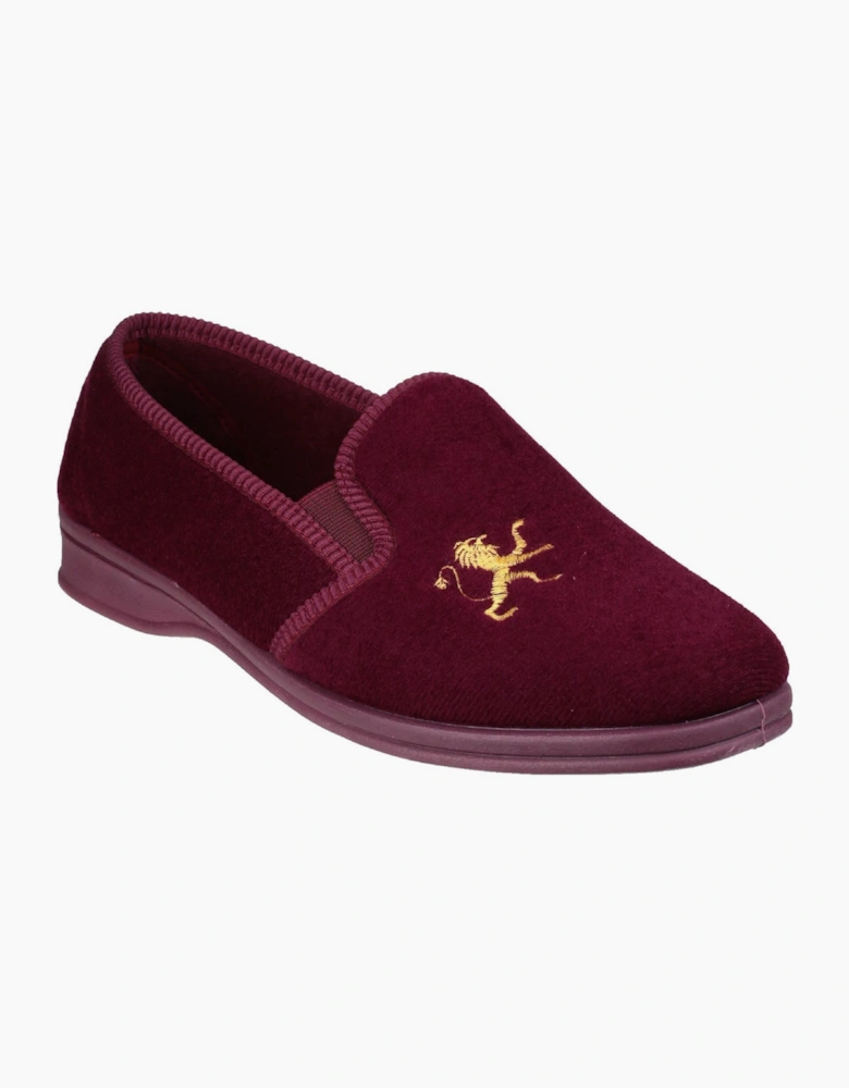 Mirak Warminster Slipper Mens Wine
