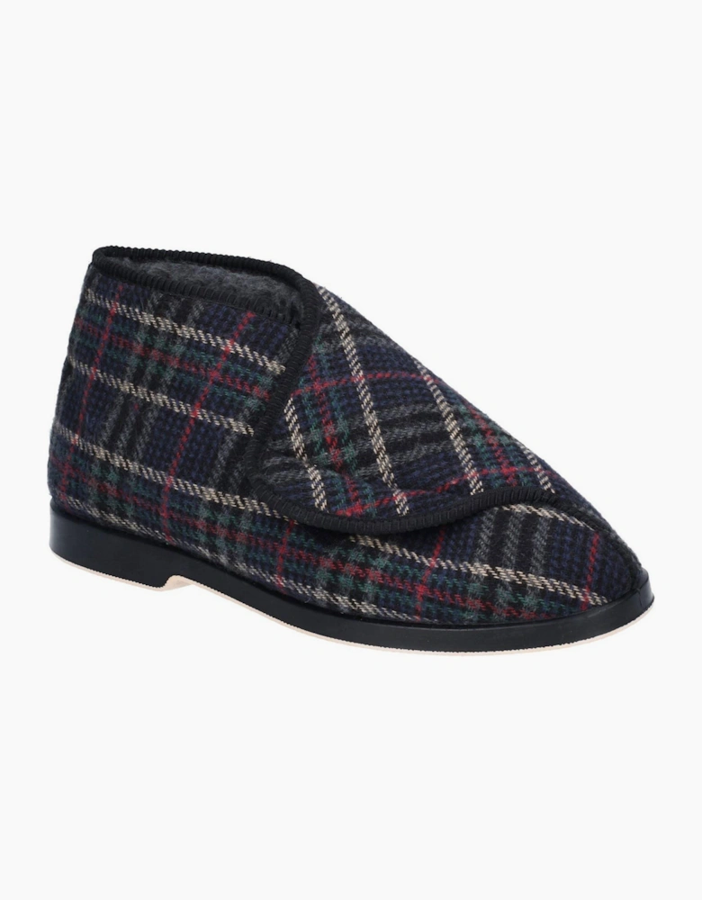 GBS William Mens Slippers Check