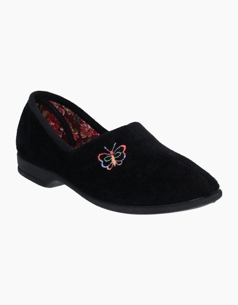 Mirak Bouquet Slipper Womens Black
