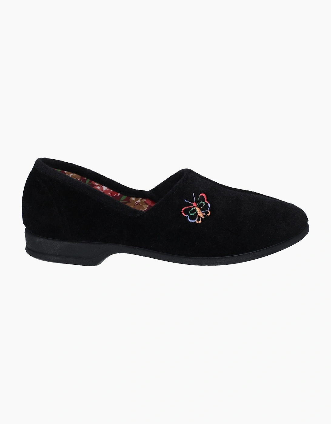 Mirak Bouquet Slipper Womens Black