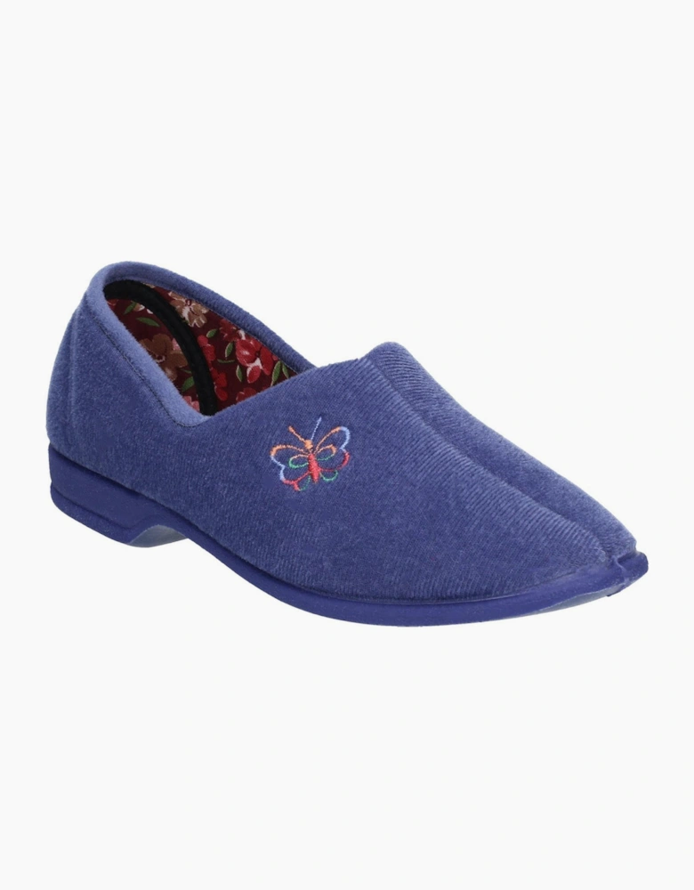 Mirak Bouquet Slipper Womens Blueberry